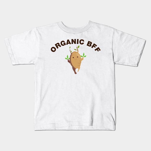 Organic Friend Kids T-Shirt by emma17